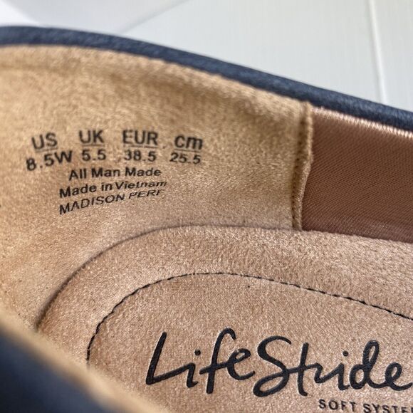 Life Stride Women's Madison Perf Black Sz 8.5 Loafers - Picture 9 of 9